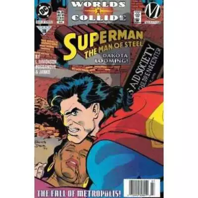 Buy Superman: The Man Of Steel #35 Newsstand In Very Fine + Condition. DC Comics [i| • 4£