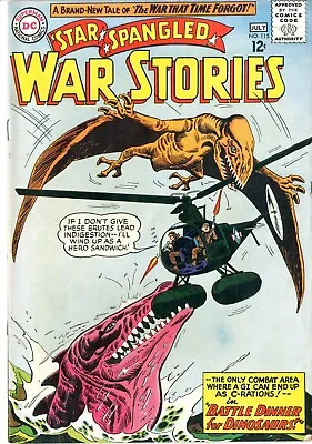 Buy Star Spangled War Stories  # 115    FINE    July 1964   Dinosaur Issue  See Phot • 47.44£