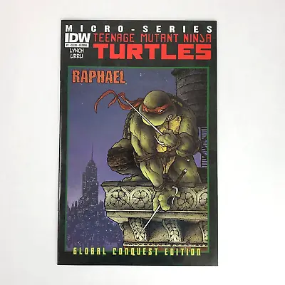 Buy Teenage Mutant Ninja Turtles Micro Series Raphael #1 Global Conquest Variant CVR • 43.44£