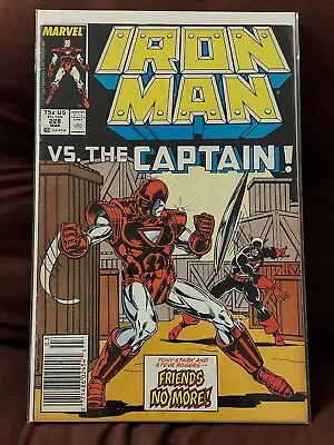 Buy Iron Man 228 1st Series Vf/Fn Condition Newsstand Edition  • 9.07£