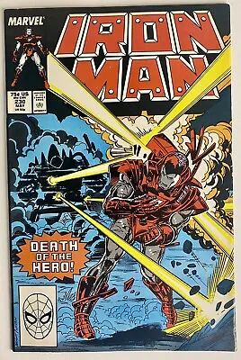 Buy IRON MAN #230, Bob Layton Art, Direct Marvel Comics 1988 • 3.15£
