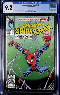 Buy Amazing Spider-Man 373 CGC 9.2 NM-   White Pages • 27.98£