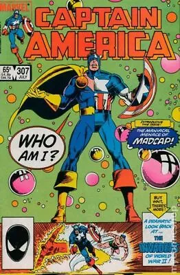 Buy Captain America #307D VF 1985 Stock Image • 32.44£