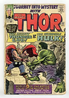 Buy Thor Journey Into Mystery #112 GD- 1.8 1965 • 83.92£