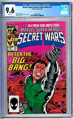 Buy Marvel Super-Heroes Secret Wars 12 CGC Graded 9.6 NM+ Marvel Comics 1984 • 55.76£
