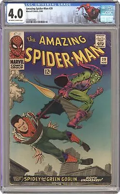 Buy Amazing Spider-Man #39 CGC 4.0 1966 4356822002 • 205.56£
