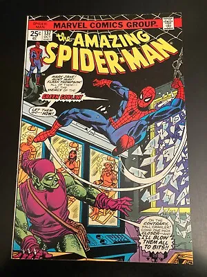 Buy AMAZING SPIDER-MAN #137 (1974) **Goblin Key!** (NM-/9.0) *Super Bright/Glossy!* • 78.99£