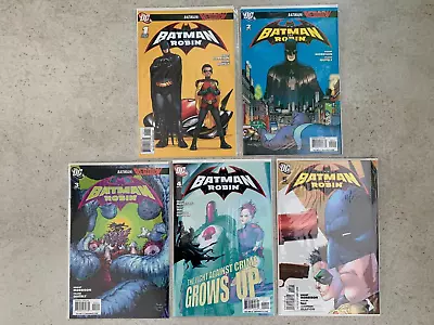 Buy BATMAN AND ROBIN 1, 2, 3, 4, And 5 Grant Morrison - DC Comics VF/NM • 4.95£