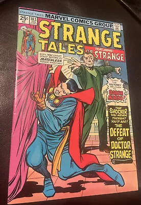 Buy Strange Tales Dr. Strange #183 Jan 1976 Vol. 1 Marvel Comics Group • 7.99£