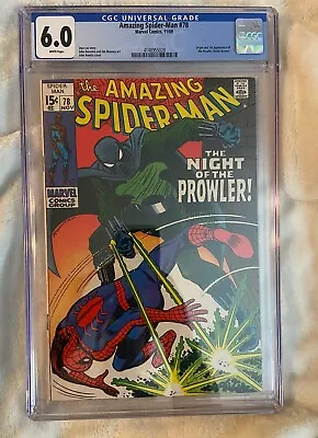 Buy Amazing Spider-Man# 78 CGC 6.0 WP • 184.72£