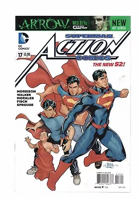 Buy DC Comics Superman Action Comics No. 17 April 2013  $3.99 USA  The New 52! • 2.54£