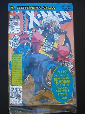 Buy Uncanny X-Men  #295  NM  1992 Polybagged W/Card High Grade Marvel Comic *UNREAD* • 2.33£