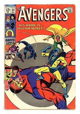 Buy Avengers #59 FR/GD 1.5 1968 1st App. Yellowjacket • 23.99£