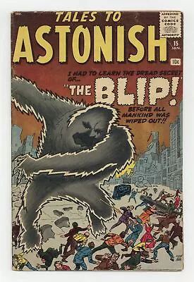 Buy Tales To Astonish #15 VG- 3.5 1961 • 148.65£
