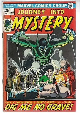 Buy Journey Into Mystery 1, 1972 (First Appearance Of Death In Marvel) 8.0 VF CGC IT • 30.81£