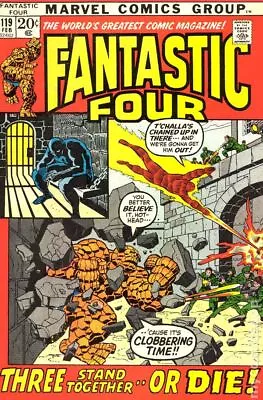 Buy Fantastic Four #119 VG/FN 5.0 1972 Stock Image • 13.19£