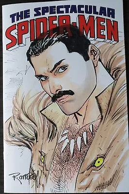 Buy Ryan Ottley Kraven Color Sketch (freddie Mercury) Spectacular Spider-men #1 2024 • 1,203.70£
