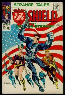 Buy Marvel Comics STRANGE TALES #167 Nick Fury S.H.I.E.L.D. & DOCTOR STRANGE FN- 5.5 • 23.68£