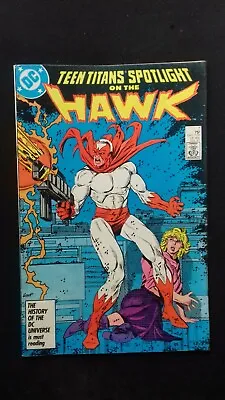 Buy TEEN TITANS SPOTLIGHT (on The)  HAWK )  #7   (1987  DC Comic)   VFn+  (8.5) • 3.99£