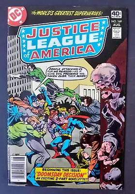 Buy Justice League Of America #169  The Doomsday Decision  1979 6.0 Fine • 3£