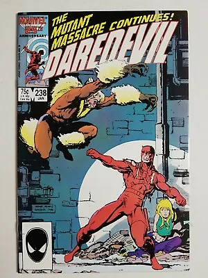 Buy Daredevil (1964) #238 - Very Fine - Sabretooth, Mutant Massacre  • 4.02£