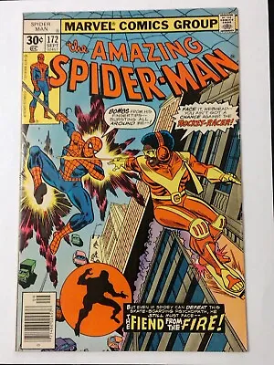 Buy Amazing Spider-Man #172  FINE 6.0  1st App Rocket Racer. Molten Man 1977 HOT KEY • 11.21£