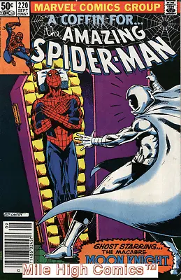 Buy SPIDER-MAN  (1963 Series) (AMAZING SPIDER-MAN)  #220 NEWSSTAND Fair Comics • 17.55£