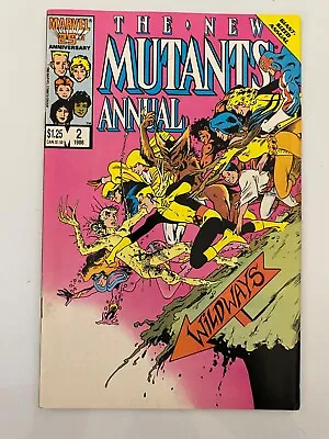 Buy New Mutants Annual #2 (1985) 1st Us Appearance Psylocke Combine/free Shipping • 35.85£