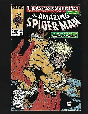 Buy Amazing Spider-Man #324 VF- McFarlane Sabretooth Captain America Silver Sable • 8£