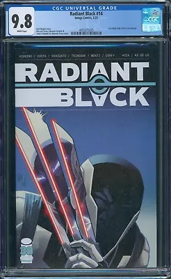 Buy Radiant Black # 14 CGC 9.8 WP Incredible Hulk 340 1988 Homage Cover A Image 2022 • 34.98£