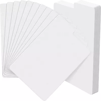 Buy Comic Book Dividers White Frosted Card Separator Plastic Comic Book Dividers Fo • 45.90£