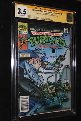 Buy Teenage Mutant Ninja Turtles 2 CGC 3.5 Signature Series Signed Kevin Eastman • 68.93£
