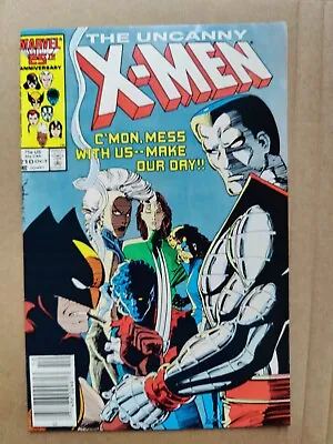 Buy The Uncanny X-Men 210 FN/VF Mutant Massacre Marvel Newsstand 1986 • 7.10£