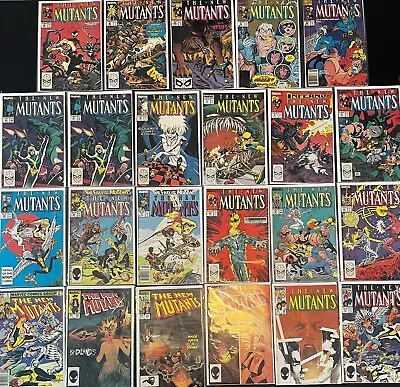 Buy THE NEW MUTANTS (23-Book LOT) With #6 20 22 23 26 57 58 59 61 64 65 66 67 68 70+ • 119.50£