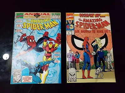 Buy The Amazing Spider-Man Lot Of (2) What If#21, Annual #25 1991 Marvel Comic Book  • 39.52£