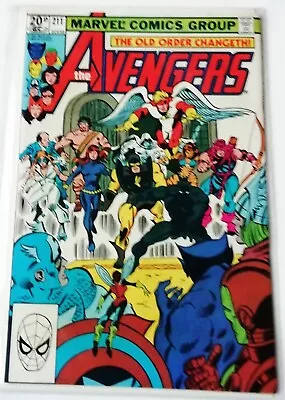 Buy Avengers #211, 1981 Marvel Comics J. Shooter Bronze Age NEAR MINT HIGH GRADE 9.8 • 7.50£