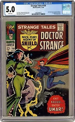 Buy Strange Tales #150 CGC 5.0 1966 3906449021 • 90.92£