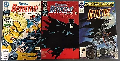 Buy DETECTIVE COMICS Batman Lot Of (3) #624 #625 #627 (1990) DC Comics FINE+ • 10.27£