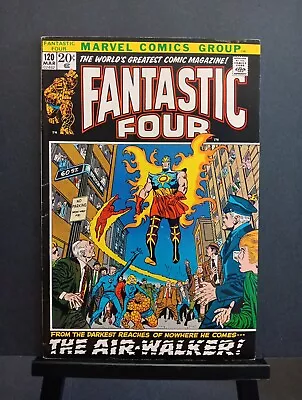 Buy Fantastic Four # 120 VF- 7.5 1st App Of Air-Walker, Herald Of Galactus Marvel • 47.43£