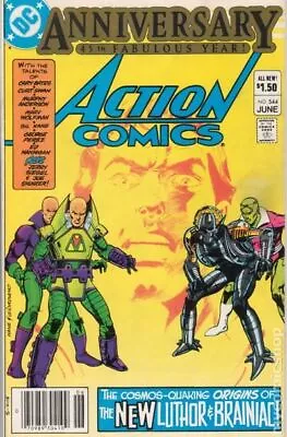 Buy Action Comics #544N VG 1983 Stock Image Low Grade • 6.56£