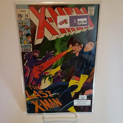 Buy Uncanny X-Men #59 (Marvel 1969) 1st App Dr. Karl Lykos (Sauron), Neal Adams Art • 197.18£