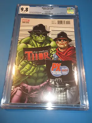 Buy Thor #700 Convention Variant Hulk Rare CGC 9.8 NM/M Gorgeous Gem Wow • 51.29£