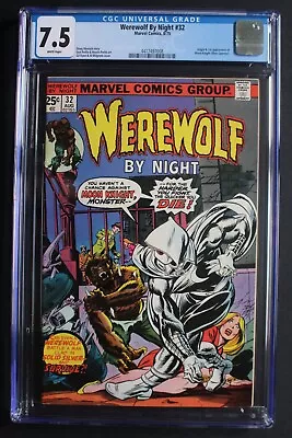 Buy Werewolf By Night #32 Origin & 1st MOON KNIGHT MCU TV 1975 1st Frenchie CGC 7.5 • 918.65£