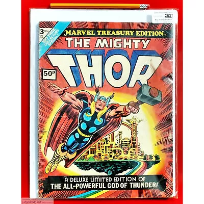 Buy The Mighty THor # 3 1st Print Marvel Treasury Edition Comic Book 1974 (Lot 2635 • 31.36£