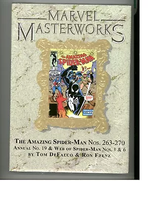 Buy Marvel Masterworks Vol 352 Amazing Spider-Man Nos. 263-270 Hardcover NEW Sealed • 38.91£