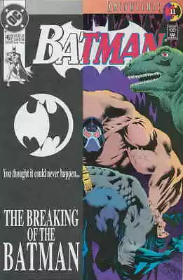 Buy Batman #497 VF; DC | Knightfall 11 Bane 1st Print - We Combine Shipping • 5.52£