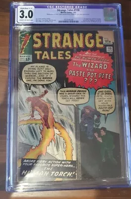 Buy Strange Tales 110 CGC 3.0 (Restored) 1st App Doctor Strange 1963 Cent Issue • 12.50£