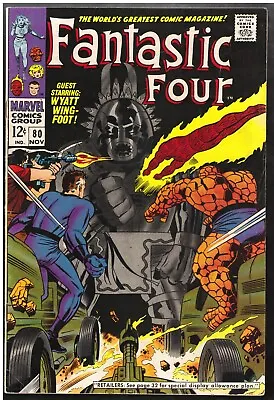 Buy Fantastic Four # 80 - 1st Tomazooma The Living Totem 8.0/VF STAN LEE/JACK KIRBY! • 21.04£
