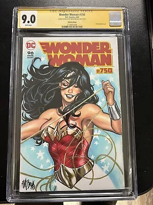 Buy Mark Brooks Wonder Woman Sketch Dc Comics Blank 750 Cgc 9.0 Original Art • 1,469.71£