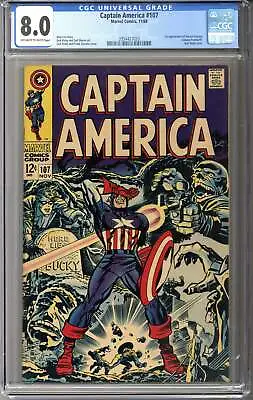 Buy Captain America #107 CGC 8.0 • 140.51£